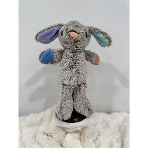 Inter American Brown Bunny Rabbit Plush Color Ears Feet orange green purple blue